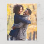 Budget Chic Foto Grand Save the Date (Rückseite)