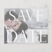 Budget Chic Foto LG Save the Date (Vorderseite)
