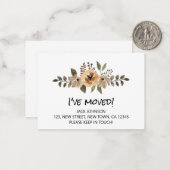 Budget & Chic Ich habe die Ankündigungskarte versc Mitteilungskarte (Vorderseite/Rückseite Beispiel)