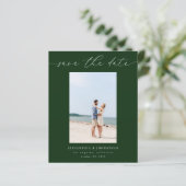 Budget Chic Stilvolles Mod-Foto Save the Date 3 GR (Stehend Vorderseite)