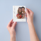 Budget Chic Stilvolles Mod-Foto Save the Date 5 Flyer (Gruppe)