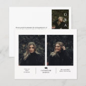 Budget Chic und stilvoller Foto Abschluss (Vorne/Hinten)