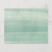 Budget Chic Wasserfarbe Frühlingsflorale Brautpart (Rückseite)