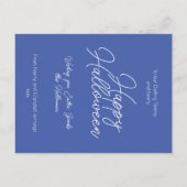 Budget Children's Watercolor Baby Dragon Halloween Postkarte (Rückseite)