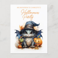 Budget Children's Watercolor Baby Dragon Halloween