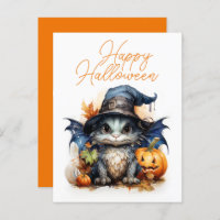 Budget Children's Watercolor Baby Dragon Halloween