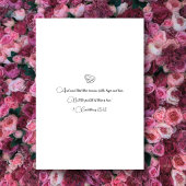 Budget Christian Monogrammed Cross Modern Minimal Einladung