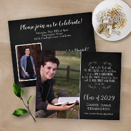 Budget Christlich Bible Verse Abschluss Foto