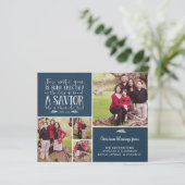 Budget Christliche Weihnachtscollage Luke 2 Foto (Stehend Vorderseite)