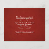 Budget Christlicher Abschluss Bibel Verse Red (Rückseite)