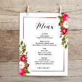 Budget Christmas Blumenkarte