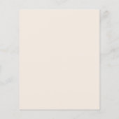 Budget Christmas Cookie Exchange Party Invitation (Rückseite)