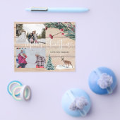 Budget Christmas Deer Winter Mutli Foto Flyer (Einzeln)