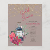 BUDGET Christmas Lantern Poinsettia Evergreens (Vorderseite)