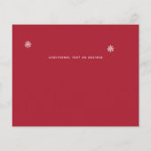 Budget Christmas Polar Bears Ice Skaten Niedlich (Rückseite)