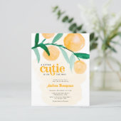 Budget Citrus Orange Kleine Süsse Kinderdusche (Stehend Vorderseite)