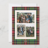 Budget Classic Kariert 4 Foto Weihnachten (Rückseite)