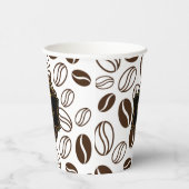 Budget Coffee Shop Kundenname Pappbecher (Rechts)