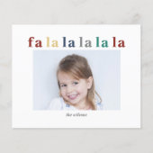 Budget Colorful fa la la Foto (Vorderseite)