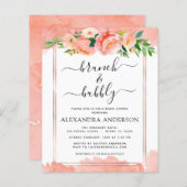 Budget Cornflasche Brunch & Bubbly Brautparty (Vorne/Hinten)