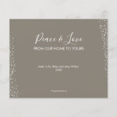 Budget Cozy Season's Greetings Card (Rückseite)