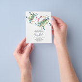 Budget Crab Boil Summer Party Einladung Flyer (Gruppe)