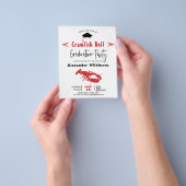 BUDGET Crawfish Boil Abschluss GRILLEN Einladung F Flyer (Gruppe)