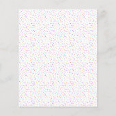 Budget Cupcake Kid's Geburtstagsparty Einladung (Rückseite)