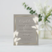 Budget Custom Abby3 Elegante Elfenbeinpampas Grass (Stehend Vorderseite)