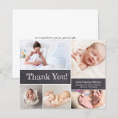 Budget Custom Foto Collage Baby Dusche (Vorne/Hinten)