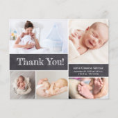 Budget Custom Foto Collage Baby Dusche (Vorderseite)