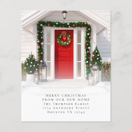 BUDGET Custom Foto Frohe Weihnachten neue Zuhause