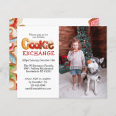 Budget Custom Foto Holiday Cookie Exchange (Vorne/Hinten)