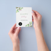 Budget Custom Logo Business Corporate Urlaubskarte Flyer (Gruppe)