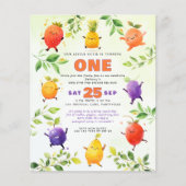 Budget Dancing Frucht 1. Geburtstag Party Foto (Vorderseite)