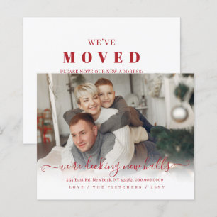 Budget Decke neue Hallen Umzug Holiday Card