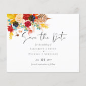 Budget Deep Red Blue Aquamarin Cinnamon Save the D (Vorderseite)