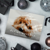 Budget Definition Naughty Funny Past Weihnachtskar