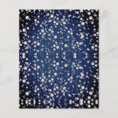 BUDGET Denim Diamonds Pearls Blue Couple Dusche Flyer (Hinten)