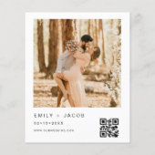 Budget Die Einladung zur Hochzeitsskala (Rückseite)