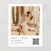 Budget Die Einladung zur Hochzeitsskala Flyer (Hinten)