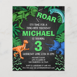 Budget Dinosaurier Kindergeburtstag Dino Trex Chal