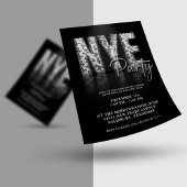 Budget Disco Glitzer Silvester Party FLYER