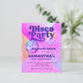 Budget Disco Tanz Geburtstagsfeier (Stehend Vorderseite)