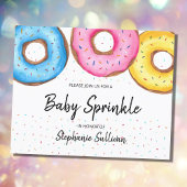 Budget Donuts Baby Sprinkle Einladung