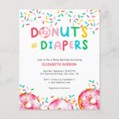 Budget Donuts & Windeln Baby Sprinkle farbig (Vorderseite)