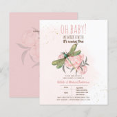 BUDGET DRAGONFLY machen eine Wunschdusche floral (Vorne/Hinten)