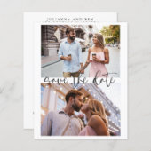 Budget Drei Foto Minimalistisches Skript Save the (Vorne/Hinten)