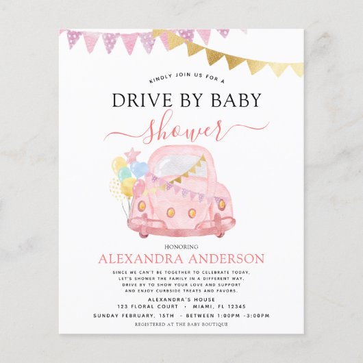 Budget Drive by Baby Shooter Blush Pink (Vorderseite)