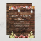 Budget Drive by Brautparty Rustikale Sonnenblumen (Vorne/Hinten)